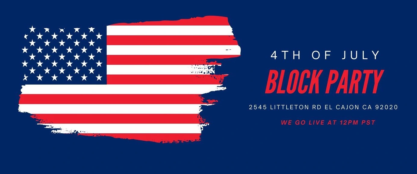 Our next gig of the summer will be at a July 4th Block Party! Invite your friends and family and enjoy the awesome performance put together by your fellow musicians!